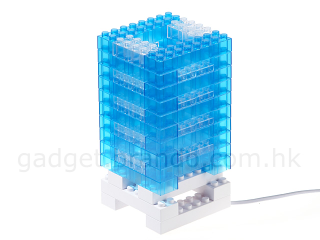 Illustration for article titled LEGO Brick Tower Mood Light Builds a Castle of Happiness